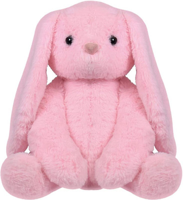BestLook Cute Soft Pink Rabbit Soft Toy for Kids Playing long ear Bunny  - 35 cm(Pink)