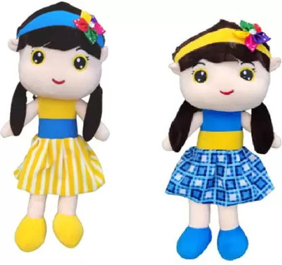 Shrishti creation Doll_Yellow_Blue_Combo  - 10 mm(Multicolor)