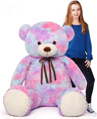 AVS Stuffed Animal Plush Rainbow Huge Huggable Teddy Bear for Girls/ Kids  - 10 cm(Purple)