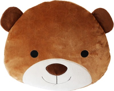 My Baby Excels Bear Face Plush - Brown  - 38 cm(Brown)