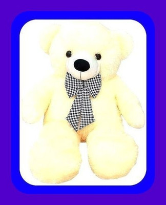 Abhinav toys Z_Best Ever Stuffed Toys 220  - 36 inch(Cream)