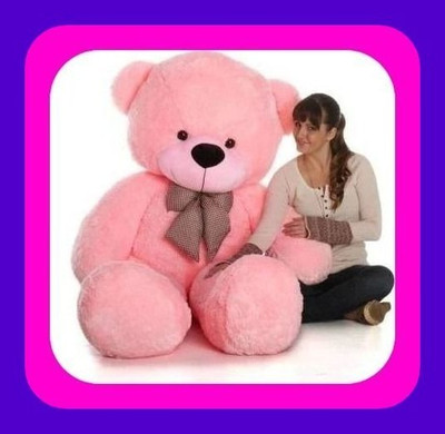 Abhinav toys Z_New Stuffed Toys Premium quality material 79  - 90 cm(Pink)