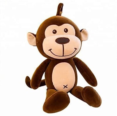 AVS Hanging Monkey Choco Soft Huggable Animal Toy for Kids(Brown)(65cm)  - 20 cm(Brown)