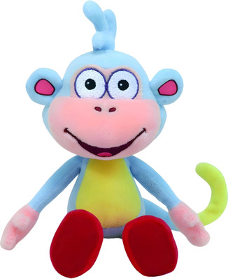 Tiny Miny Dora Monkey Teddy Toy  - 40 mm(Blue)