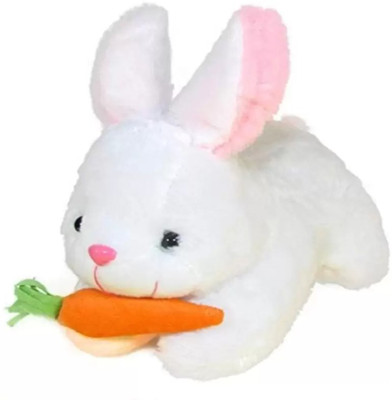 Nyaara Plush Cute and Adorable Rabbit Soft Toy  - 20 cm(White)