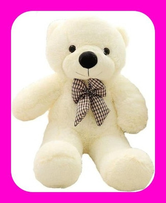 JAI MAA KAMLA New Stuffed Toys Premium quality material 843  - 87 mm(Cream)