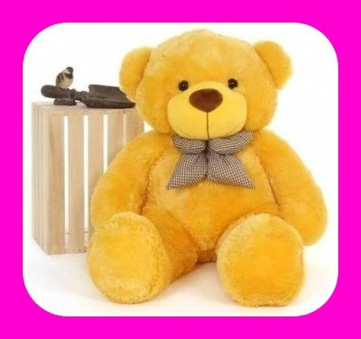 Abhinav toys New Stuffed Toys Premium quality 353  - 90 cm(Yellow)