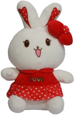 ZYEPE Soft Dolls for Girls Soft Toys for Baby Girl, Plush Doll, Washable Doll (Red)  - 35 cm(Red)