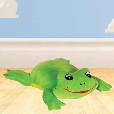 Ritik Kumar Animal Frog Super Soft Stuffed Plush Toy  - 36 cm(Green)