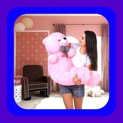 Abhinav toys Z_Best Ever Stuffed Toys 1093  - 95.62 cm(Pink)