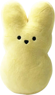 TechMax Solution Cute Easter Peeps Bunny Plush Toy  - 32 cm(Yellow)