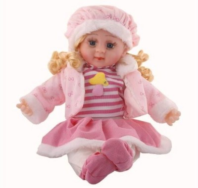 ROZY TRADING Poem Doll Baby Doll for Kids Boys and Girls (Dress Color May Vary)  - 8 mm(Multicolor)