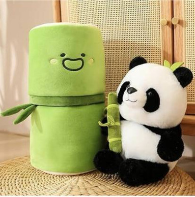 msy Panda Bamboo soft toys for Baby, teddy bear  - 12 inch(Multicolor)