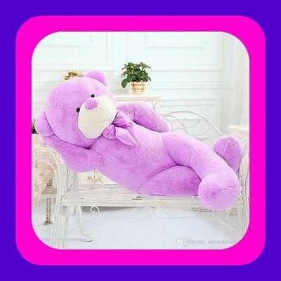 JAI MAA KAMLA Z_New Stuffed Toys Premium quality 1379  - 92 cm(puurple)