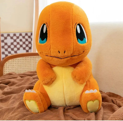 jr jack & rose charmender soft stuffed toy of gift for kids girls boys  - 30 cm(Orange)