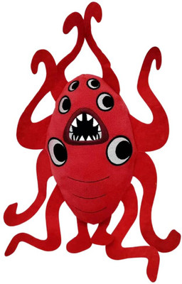 TechMax Solution Red Spider Cute Plush Toy  - 30 cm(Red)
