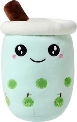 TechMax Solution Cute Boba Tea Plush Stuffed Bubble Tea Plushie  - 19.7 inch(Green)