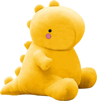TechMax Solution Dinosaur Stuffed Animals, Cute Stuffed Dinosaur Plush Toys  - 30 cm(Orange)