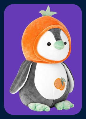 Swarah Collections Teddy-Super Soft Toy Cap Penguin Soft Teddy Bear For Kids  - 25 cm(Multicolor)