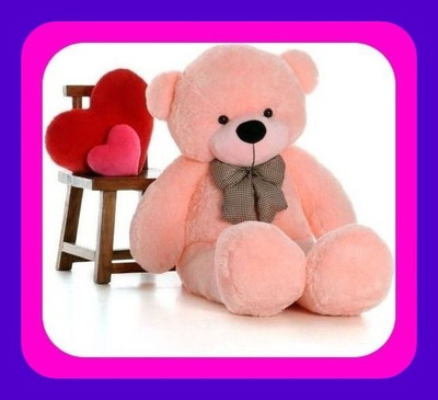 Abhinav toys Z_New Stuffed Toys Premium quality 1282  - 90.2 cm(Pink)