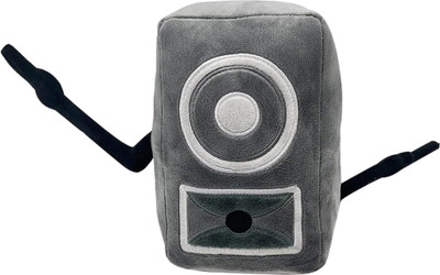 TechMax Solution Scary Toilet Soundbox Stuffed Animal Plush Doll Toys  - 30 cm(Grey)