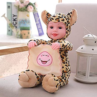 Pepstter Peek-A-Boo Doll Toy Soft Plush Laughing Voice Activated Moving arms Touch Sensor  - 5 mm(Multicolor)