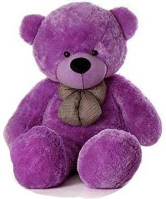 HOUSE OF COMMON 3 feet Purple Teddy for beloved Girlfriend/ Anniversary Gift - 90 Cm  - 90 cm(Purple)