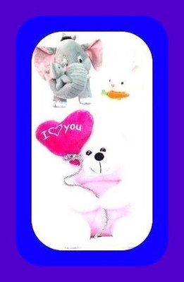 Abhinav toys Z_Best Ever Stuffed Toys 138  - 10 cm(Grey, White, Pink)