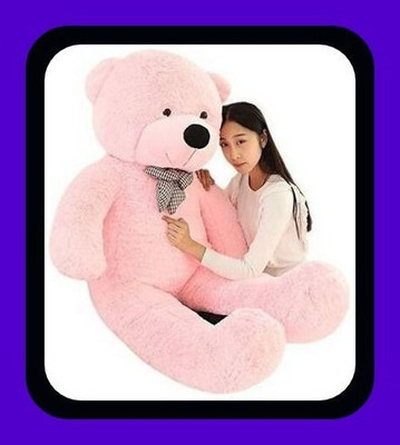 Abhinav toys Z_Cute Stuffed toy 215  - 120 cm(Pink)