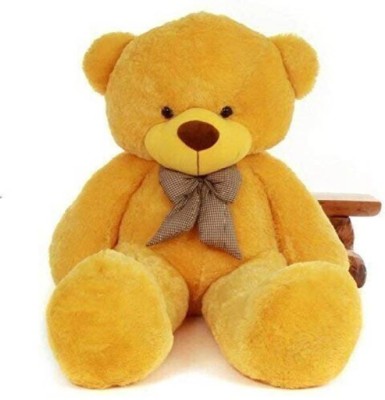 huge laugh 5 FEET Long standing Cute Yellow Teddy Bear - 91 cm  - 60 inch(Yellow)