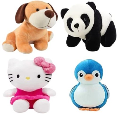 ADORE KART TOYS Best Supper Soft Combo Toys Girls Animal Stuffed Plush Toy Teddy Bear  - 30 cm(Multicolor)