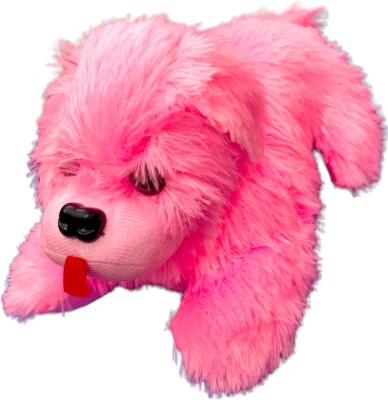 Caught Trendy Cute Design Puppy Stuff Animal Plush Toy Soft Fluffy Cuddly Pet Dog Toy For Kids  - 9 inch(Multicolor)