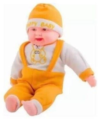 ROZY TRADING Baby Musical&Laughing Boy Doll,Touch Sensors (Multicolor) Pack Of 01  - 8 mm(Multicolor)