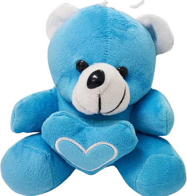 shizuha Plush Teddy Bear with Heart, Soft Stuffed Animal for Valentine's Day, Kids Gift  - 15 mm(Multicolor)