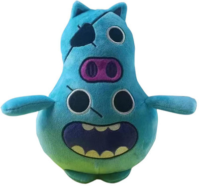 TechMax Solution Horror Plush Soft Cute Stuffed Animal Plush Toys  - 30 cm(Blue)