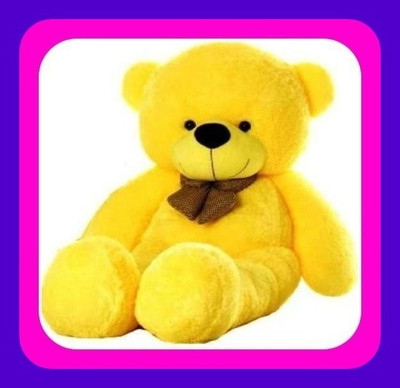 Abhinav toys Z_New Stuffed Toys Premium quality material 462  - 120 cm(Yellow)