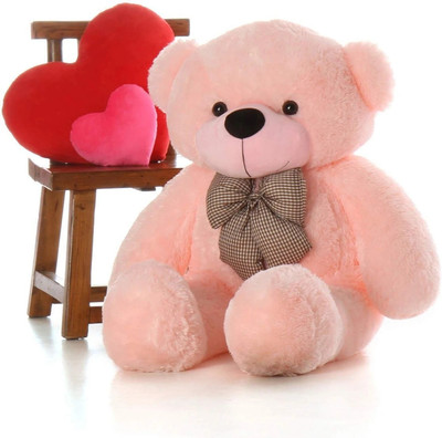 Goodhug 2 Feet Giant Pink Teddy Bear Plush Toy – Ultra-Soft Cuddly Stuffed Animal  - 61 cm(Pink)