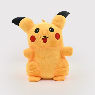 PLUSHJOY Cartoon Character Pikachu Soft Stuffed Plush Toy For Kids Birthday Gift  - 32 cm(Yellow)