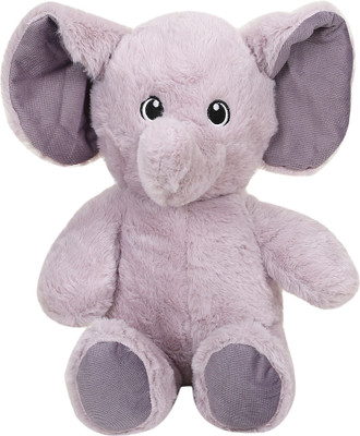 striders 14 Inch Super Soft Grey Elephant Sitting Plush Toy Soft, and Ideal for Kids  - 14 inch(Grey)