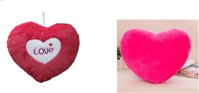 AVSHUB Super Soft Special Heart Shape Combo Pillow for Valentine  - 35 cm(Multicolor)