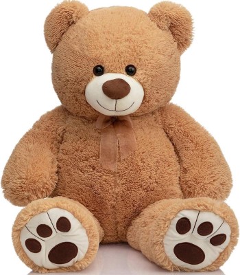 AVS Giant Stuffed 3 Feet/ 36 Inch Ultra Sof Teddy Bear with Paw Printed  - 20 cm(Brown)