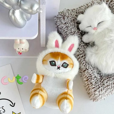 tinytotem Soft Toys Cap cat for Kids Animal Cute Lovely Cartoon Lovable  - 30 cm(Multicolor)