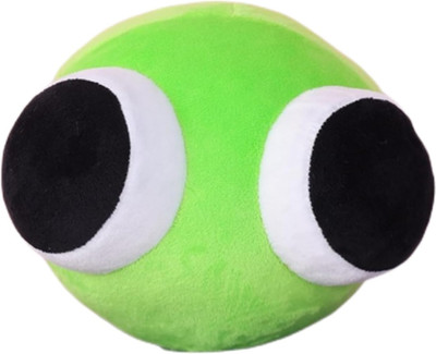 TechMax Solution Cute Friends Plush Soft Toys Rainbow Color  - 30 cm(Green)
