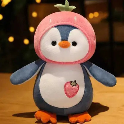 Macros Pororo Fruit Penguin Soft Toy ( 1 single piece )  - 20 cm(Multicolor)