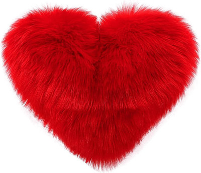 HELLOBEAR Premium Quality Stuffed Heart Shape Pillow For Gift  - 36 cm(Red)