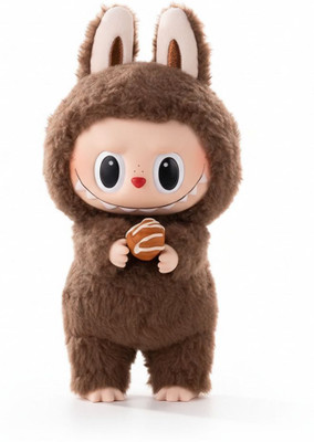 Have Fun Super soft Premium Labubu Toy–Cute Random Color Gift | Premium Edition  - 17 cm(Multicolor)