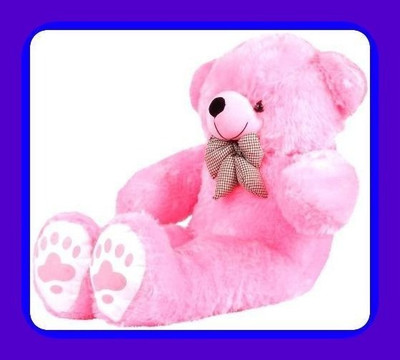 Abhinav toys Z_Best Ever Stuffed Toys 465  - 90 cm(Pink)