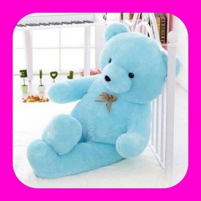 Abhinav toys New Stuffed Toys Premium quality 804  - 120 cm(Blue)