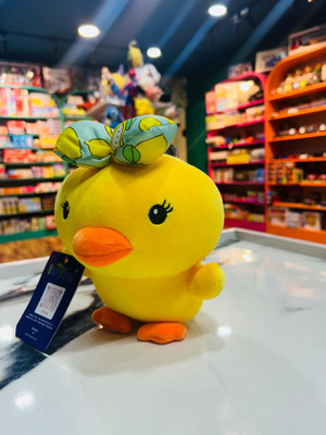 itsytoys Beauty Duck Plush Toy Adorable and Soft Stuffed Animal  - 20 mm(Yellow)