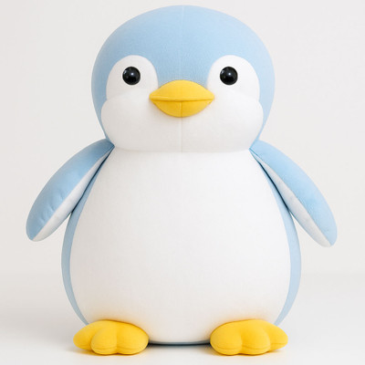 Toyingly Blue Penguin Plushie Soft Toy For Kids And For Room Decoration  - 30 cm(Blue)